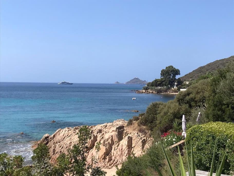Bel App T2 En Bord De Mer Vue Sanquinaires Piscine Ajaccio  Exteriér fotografie